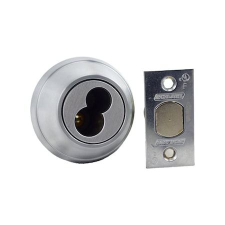 Schlage Commercial Satin Chrome Deadbolt B661J626 B661J626